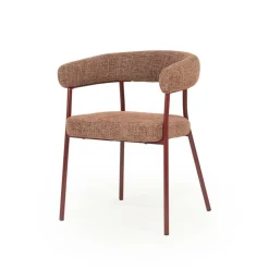 Eetkamerstoel Yovi - Burgundy - Loft24.nl