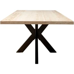 Eettafel Avalon 230 x 100 cm - Travertin - Loft24.nl