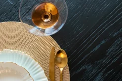 Eettafel Hayley eiken 280 x 110 cm - Zwart - Loft24.nl