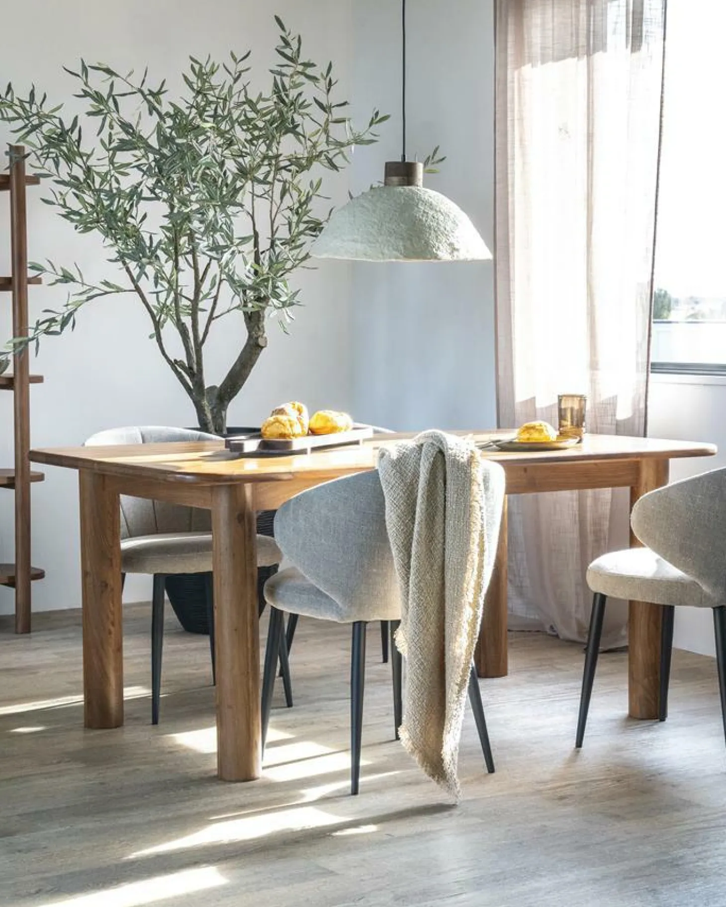 Eettafel Julian Acaciahout - 170x100cm - Loft24.nl