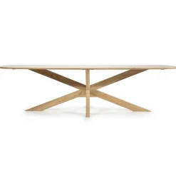 Eettafel Nikki Acaciahout 280 x 100 cm - Naturel - Loft24.nl