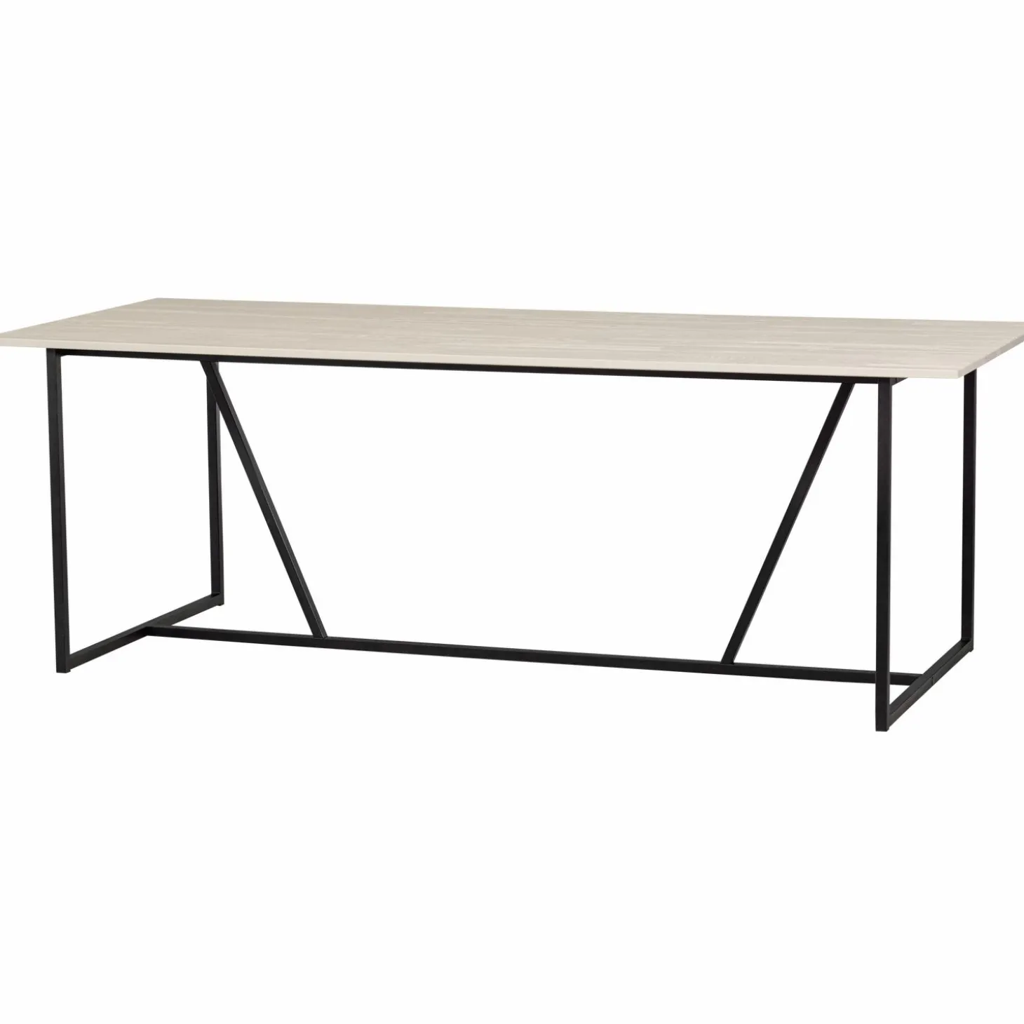 Eettafel Silas Essen, 220 x 90cm, kleur Dust - Loft24.nl