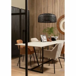 Eettafel Silas Essen, 220 x 90cm, kleur Dust - Loft24.nl