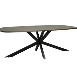 Eettafel Silvi Deens ovaal Mangohout Bruin - 180cm - Loft24.nl