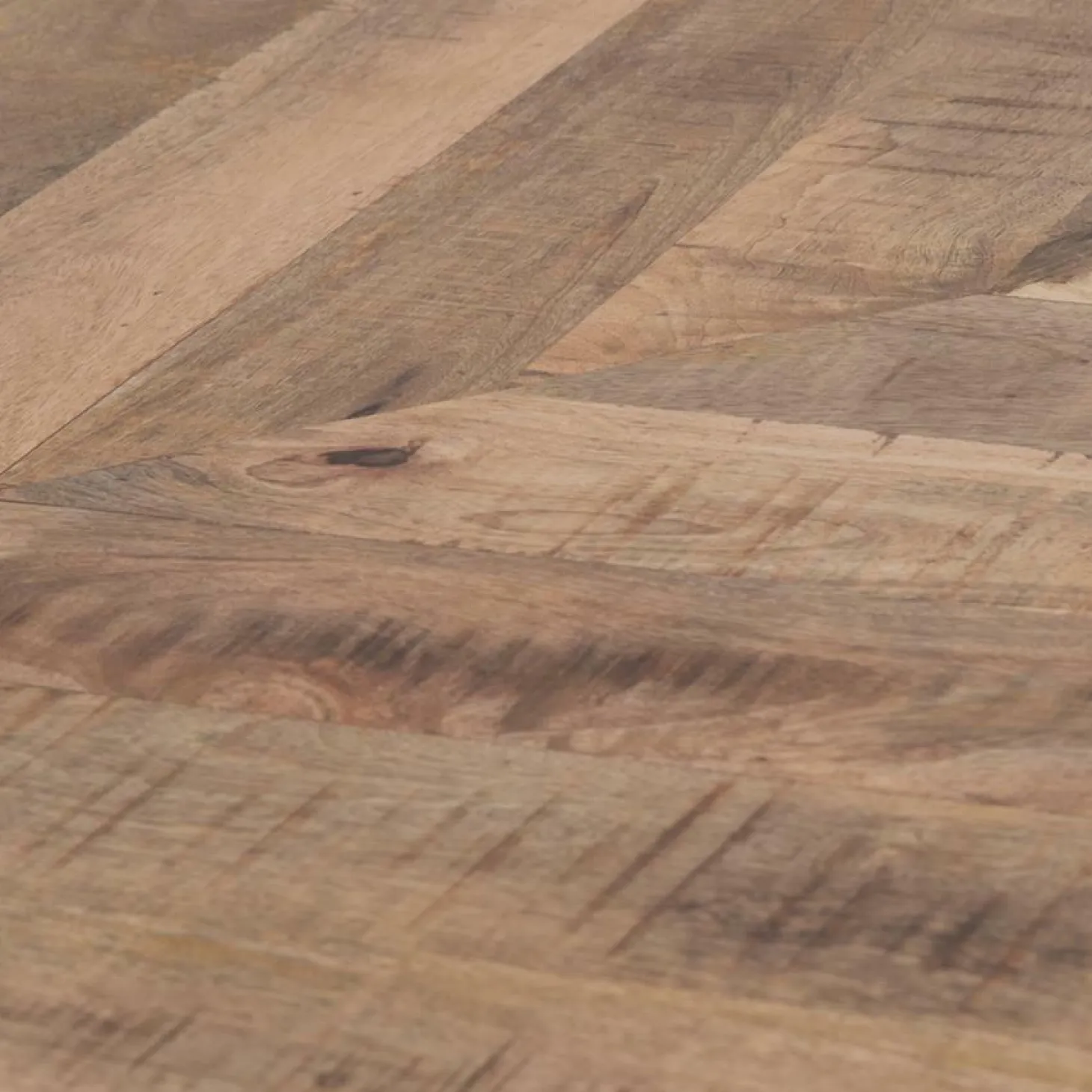 Eettafel Silvi Deens ovaal Mangohout Naturel - 180cm - Loft24.nl