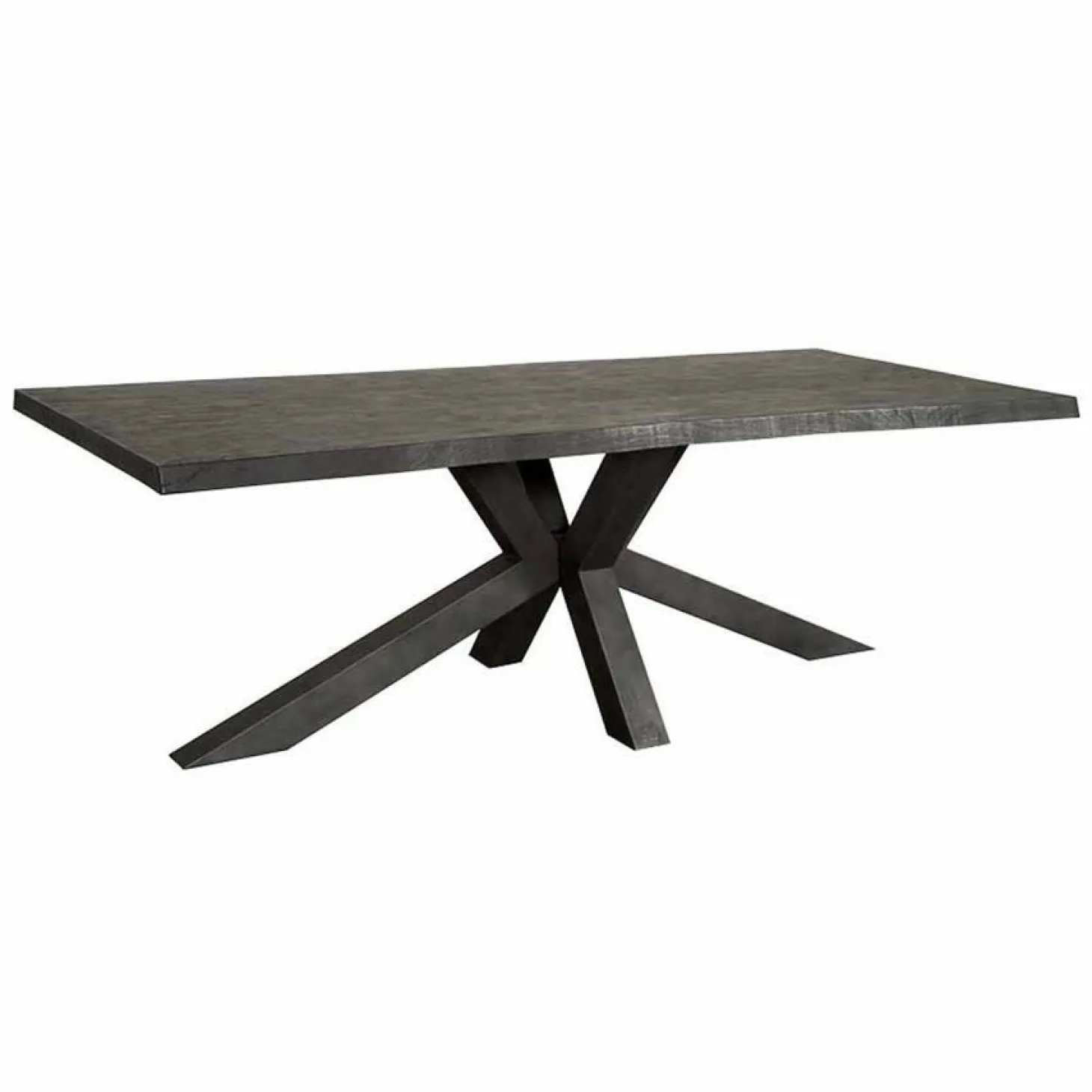 Eettafel Sovana Zwart - 220 cm - Loft24.nl