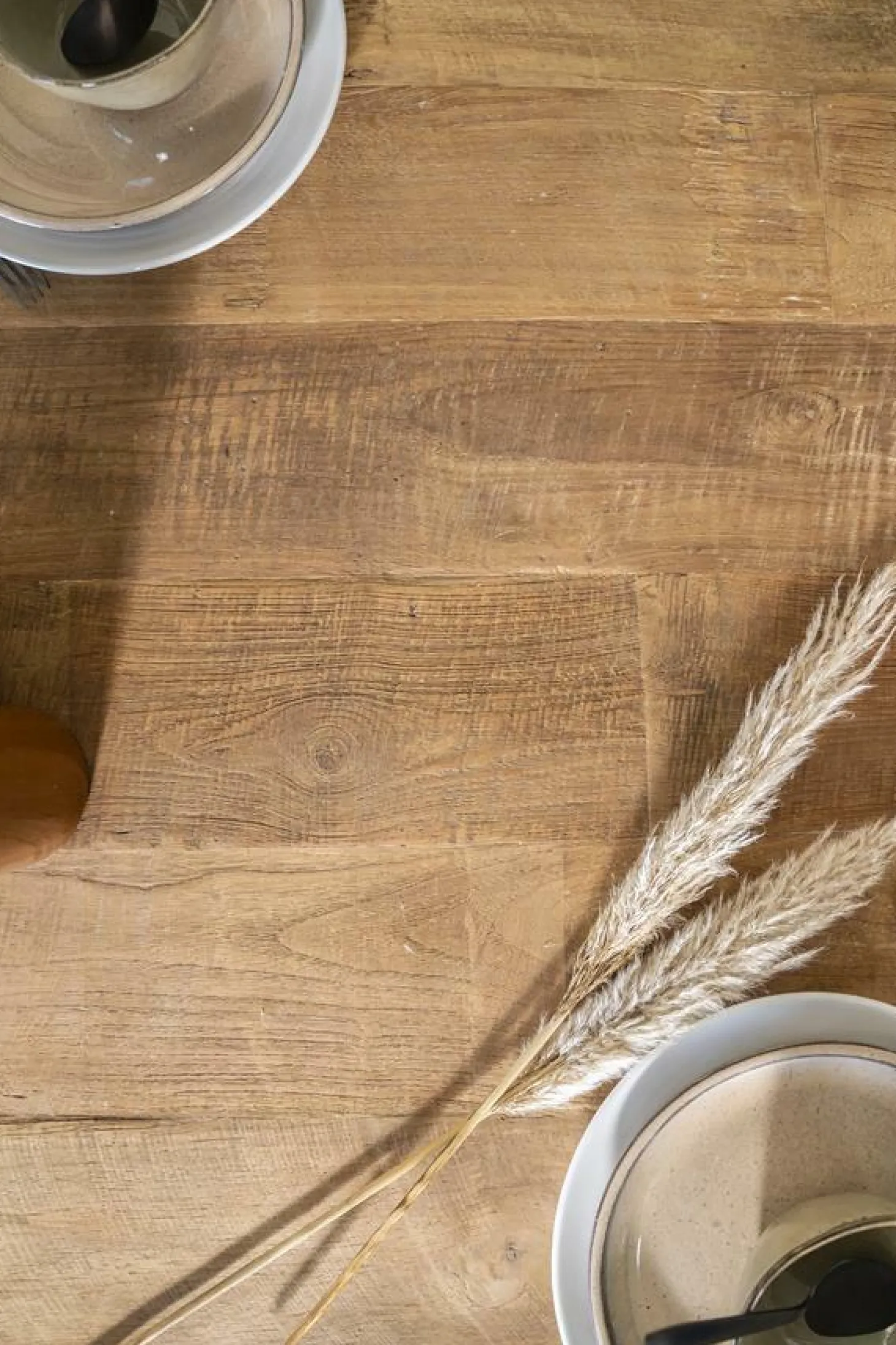 Eettafel Tabassum Teakhout - 220cm - Loft24.nl