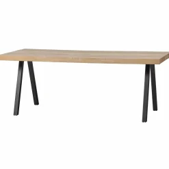 Eettafel Tablo Mangohout, met 2-standen Alkmaar poot - 180 cm - Loft24.nl