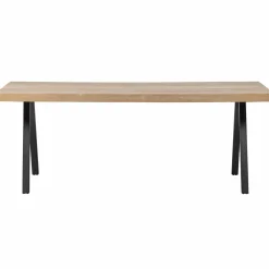 Eettafel Tablo Mangohout, met 2-standen Alkmaar poot - 180 cm - Loft24.nl