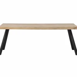 Eettafel Tablo Mangohout, met 2-standen Alkmaar poot - 180 cm - Loft24.nl