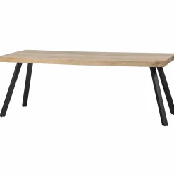 Eettafel Tablo Mangohout, met 2-standen Alkmaar poot - 180 cm - Loft24.nl