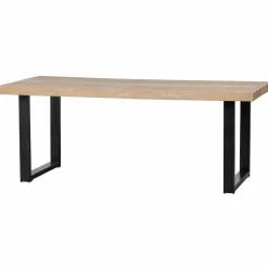 Eettafel Tablo Mangohout, met 2-standen U poot - 180 cm - Loft24.nl