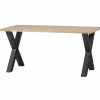 Eettafel Tablo met X-poot - 180 cm - Loft24.nl