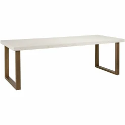 Eettafel Whitebone Visgraat 235 x 100 cm - Verona Grey - Loft24.nl