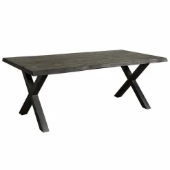 Eettafel Xara Zwart - 180 cm - Loft24.nl