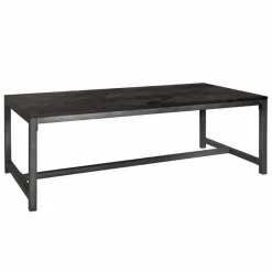 Eettafel Ziano Visgraat Zwart - 220 cm - Loft24.nl