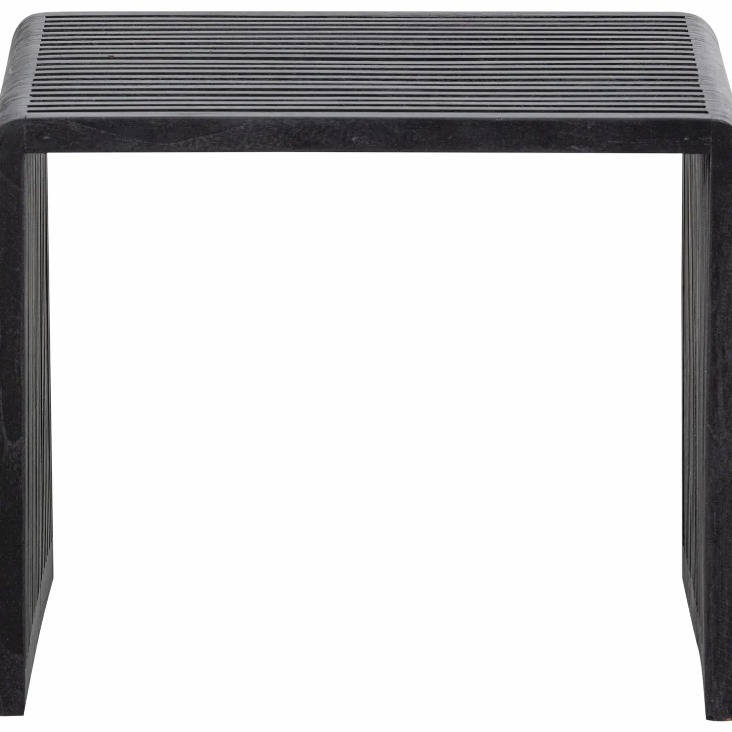 Exclusive Bijzettafel Willa Set van 2 stuks Teakhout Zwart - Loft24.nl