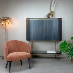 Fauteuil Albi - Koper - Loft24.nl