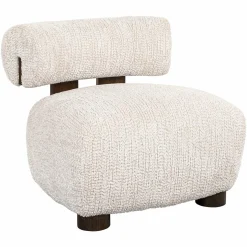 Fauteuil Arabella Chenille - Crème - Loft24.nl