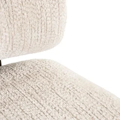 Fauteuil Arabella Chenille - Crème - Loft24.nl