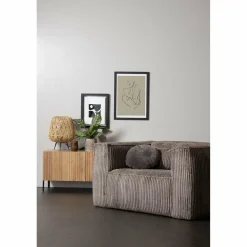 Fauteuil Bean Grove Ribstof - Terrazzo - Loft24.nl