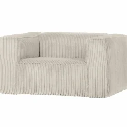 Fauteuil Bean Grove Ribstof - Naturel - Loft24.nl