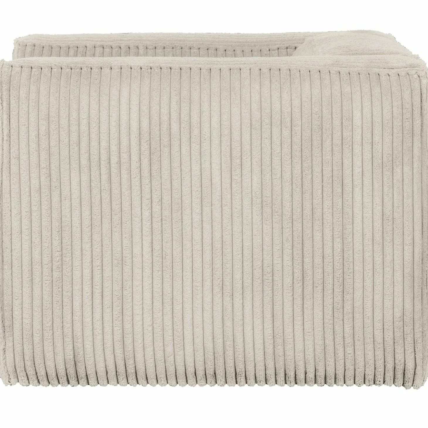 Fauteuil Bean Grove Ribstof - Naturel - Loft24.nl