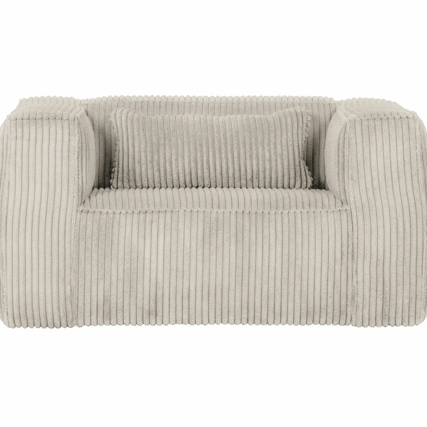 Fauteuil Bean Grove Ribstof - Naturel - Loft24.nl