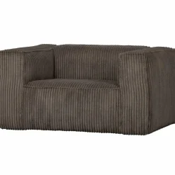 Fauteuil Bean Grove Ribstof - Mud - Loft24.nl