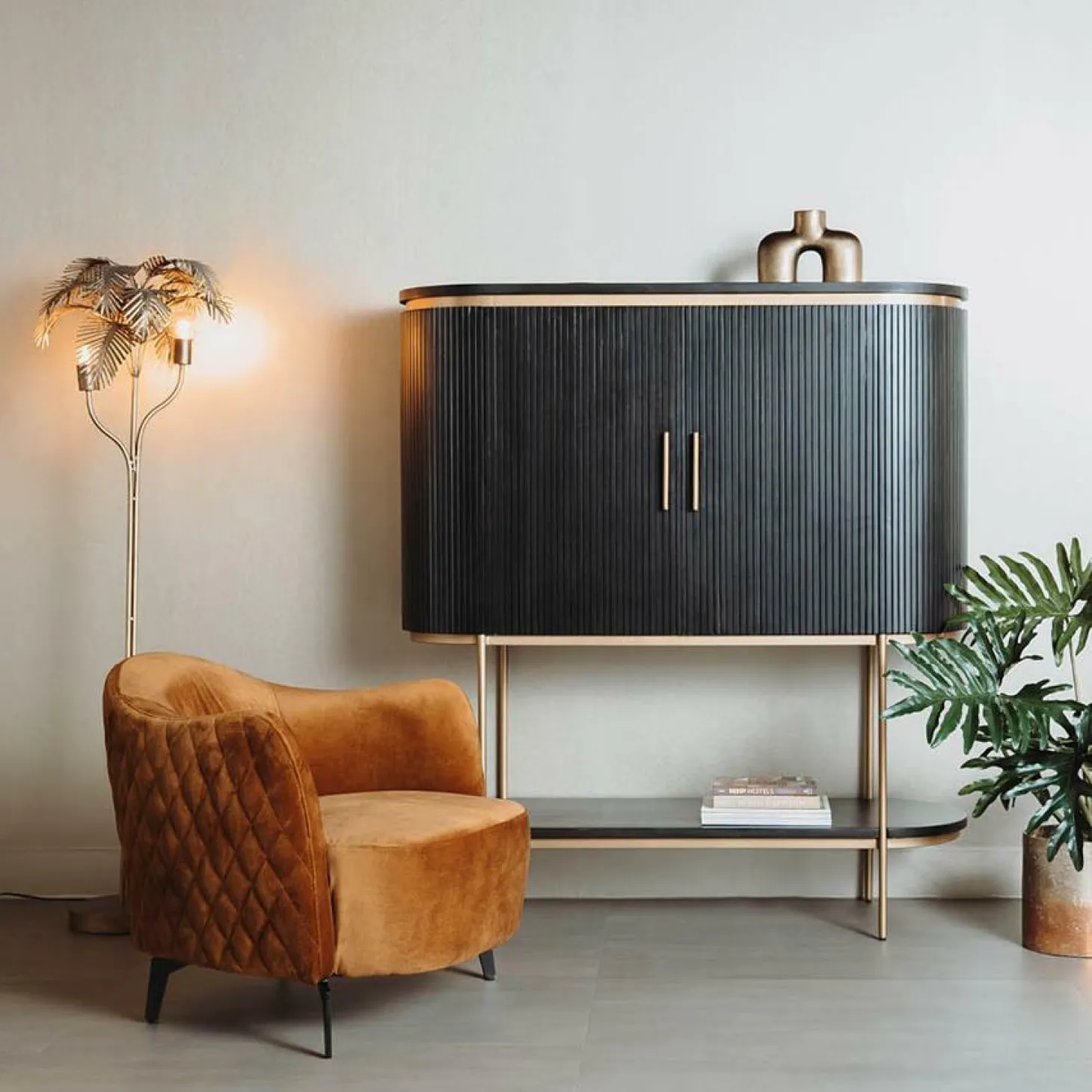 Fauteuil Bondo - Goud - Loft24.nl