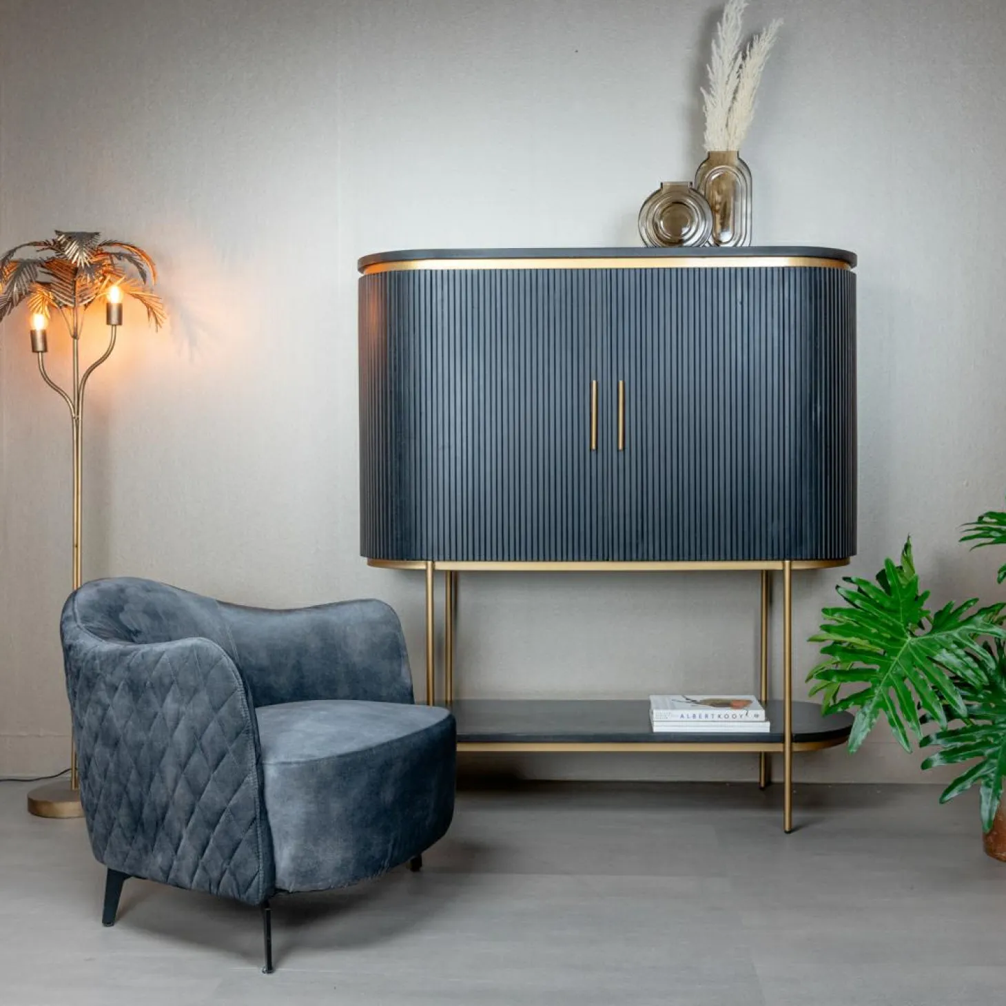 Fauteuil Bondo - Grijs - Loft24.nl