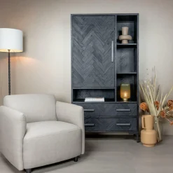 Fauteuil Bradfort Geweven - Off white - Loft24.nl