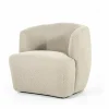 Fauteuil Charlotte Bouclé Taupe - Loft24.nl