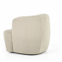 Fauteuil Charlotte Bouclé Taupe - Loft24.nl