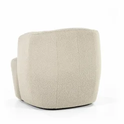 Fauteuil Charlotte Bouclé Taupe - Loft24.nl