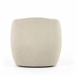 Fauteuil Charlotte Bouclé Taupe - Loft24.nl