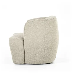 Fauteuil Charlotte Bouclé Taupe - Loft24.nl