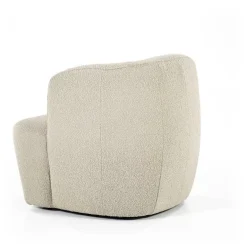 Fauteuil Charlotte Bouclé Taupe - Loft24.nl