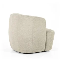 Fauteuil Charlotte Bouclé Taupe - Loft24.nl