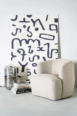 Fauteuil Charlotte Bouclé Beige - Loft24.nl