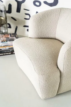 Fauteuil Charlotte Bouclé Beige - Loft24.nl