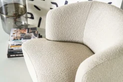 Fauteuil Charlotte Bouclé Beige - Loft24.nl