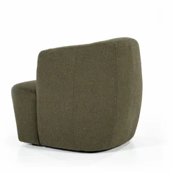 Fauteuil Charlotte Bouclé Groen - Loft24.nl