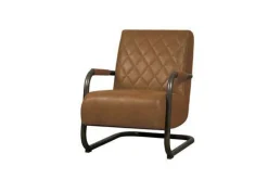 Fauteuil Civo PU - Cognac - Loft24.nl