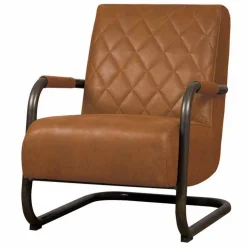 Fauteuil Civo PU - Cognac - Loft24.nl