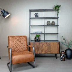 Fauteuil Civo PU - Cognac - Loft24.nl