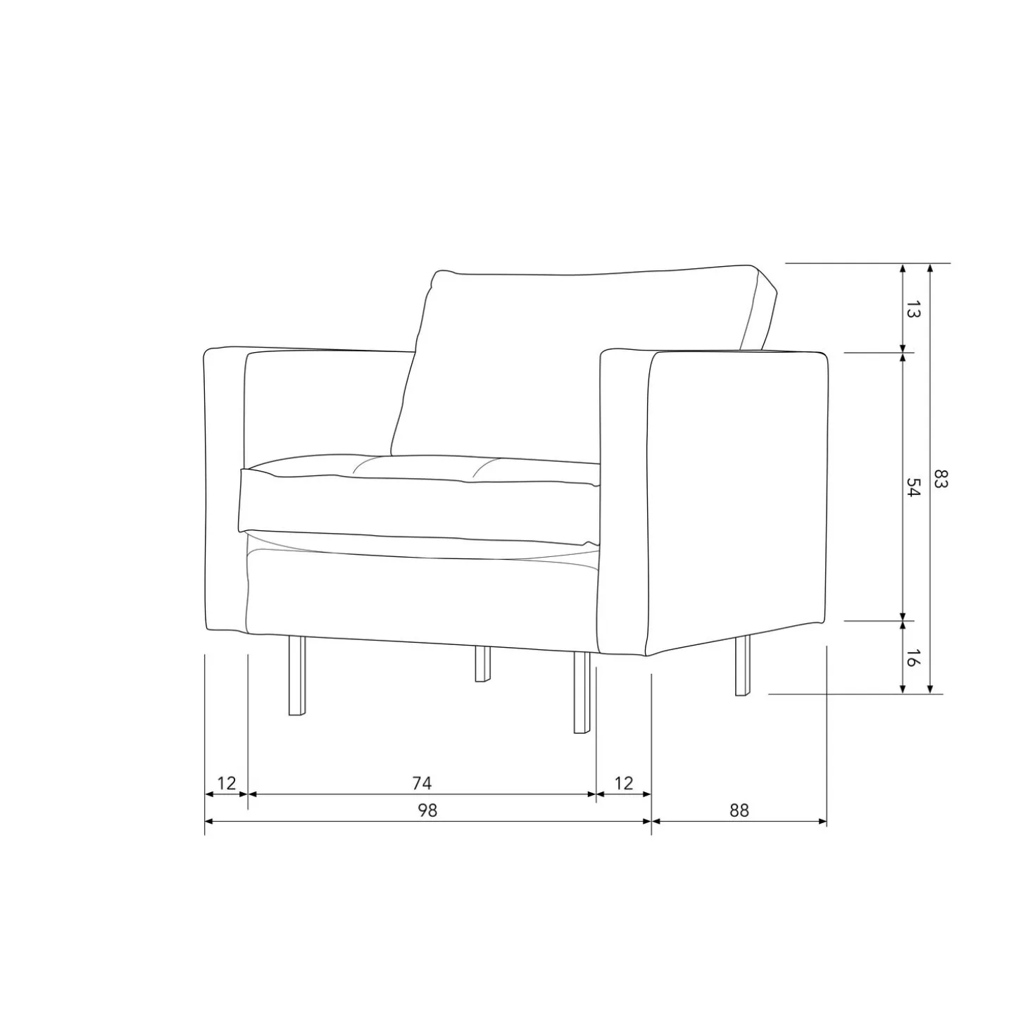 Fauteuil Classic Velvet - Pistache - Loft24.nl