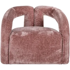 Fauteuil Dana Chenille - Roze - Loft24.nl