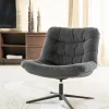 Fauteuil Danica - Antraciet Baquer - Loft24.nl