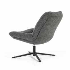 Fauteuil Danica - Antraciet Baquer - Loft24.nl